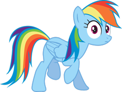 Size: 1024x769 | Tagged: safe, artist:odyzak, rainbow dash, pegasus, pony, simple background, transparent background, vector