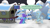 Size: 1280x720 | Tagged: safe, artist:evil-dec0y, derpibooru import, trixie, oc, oc:ghost, pony, comic:trixie vs., comic:trixie vs. hearth's warming, trixie's wagon