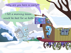 Size: 1200x900 | Tagged: safe, artist:evil-dec0y, derpibooru import, trixie, oc, oc:ghost, pony, comic:trixie vs., comic:trixie vs. hearth's warming