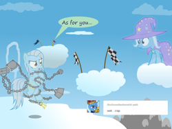 Size: 1200x900 | Tagged: safe, artist:evil-dec0y, derpibooru import, trixie, oc, pony, comic:trixie vs., comic:trixie vs. hearth's warming