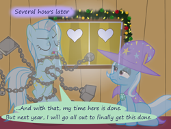 Size: 1200x900 | Tagged: safe, artist:evil-dec0y, derpibooru import, trixie, oc, pony, comic:trixie vs., comic:trixie vs. hearth's warming