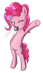 Size: 285x480 | Tagged: safe, pinkie pie, earth pony, pony, solo, whistle