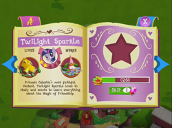 Size: 920x686 | Tagged: safe, derpibooru import, screencap, twilight sparkle, game, gameloft