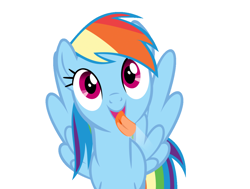 Size: 1208x913 | Tagged: safe, rainbow dash, pegasus, pony, blue coat, female, mare, multicolored mane, simple background, solo, vector, white background