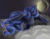 Size: 1600x1240 | Tagged: safe, artist:unicorn2000, princess luna, alicorn, pony, cloud, moon, solo