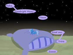 Size: 1200x900 | Tagged: safe, artist:evil-dec0y, derpibooru import, trixie, pony, comic:trixie vs., comic:trixie vs. the moon