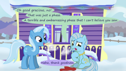 Size: 500x281 | Tagged: safe, artist:evil-dec0y, derpibooru import, trixie, oc, pony, comic:trixie vs., comic:trixie vs. hearth's warming