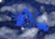 Size: 3507x2550 | Tagged: safe, artist:xiroch, princess luna, alicorn, pony, cloud, night, solo