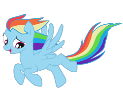 Size: 2000x1500 | Tagged: safe, artist:toxickittycat, rainbow dash, pegasus, pony, simple background, transparent background, vector