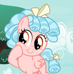 Size: 896x899 | Tagged: safe, screencap, cozy glow, pegasus, pony, marks for effort, bow, cozy glow is best facemaker, cozybetes, cropped, cute, female, filly, hair bow, pure concentrated unfiltered evil of the utmost potency, pure unfiltered evil, solo, tail bow
