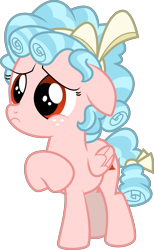 Size: 4185x6774 | Tagged: safe, artist:digimonlover101, cozy glow, pegasus, pony, marks for effort, absurd resolution, cozybetes, cute, female, filly, freckles, sad, simple background, solo, transparent background, vector, woobie