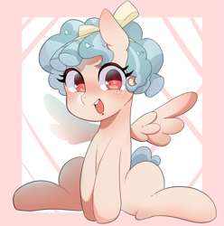 Size: 1825x1843 | Tagged: safe, artist:koto, cozy glow, pegasus, pony, marks for effort, cozybetes, cute, female, filly, looking at you, solo
