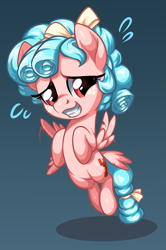 Size: 1621x2442 | Tagged: safe, artist:moonseeker, cozy glow, pegasus, pony, bow, female, filly, simple background, solo