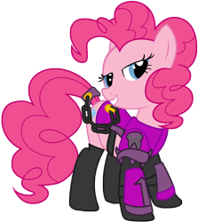 Size: 4422x4961 | Tagged: source needed, safe, artist:roadpony, pinkie pie, earth pony, pony, absurd resolution, chaos, cutie marks of chaos, slaanesh, warhammer (game), warhammer 40k