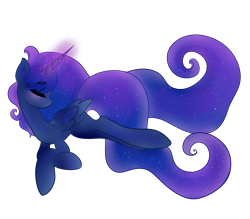 Size: 4000x3500 | Tagged: safe, artist:dashybrony2012, princess luna, alicorn, pony, female, horn, mare, simple background, solo, transparent background