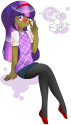 Size: 958x1684 | Tagged: safe, artist:pinapapo, derpibooru import, twilight sparkle, glasses, humanized