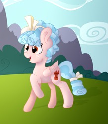 Size: 1261x1444 | Tagged: safe, artist:moonlightdisney5, cozy glow, pegasus, pony, marks for effort, female, filly, solo