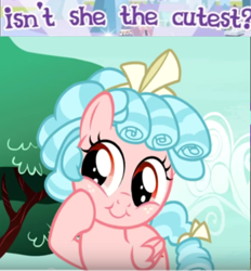 Size: 431x464 | Tagged: safe, edit, edited screencap, screencap, cozy glow, pegasus, pony, marks for effort, caption, cozybetes, cropped, cute, expand dong, exploitable meme, female, filly, image macro, meme, solo, wow! glimmer