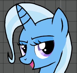 Size: 322x305 | Tagged: safe, derpibooru import, trixie, derpibooru, geometry dash, meta