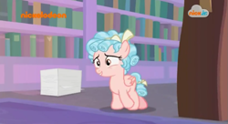Size: 833x454 | Tagged: safe, screencap, cozy glow, pegasus, pony, what lies beneath, female, filly, foal, ringlets, solo