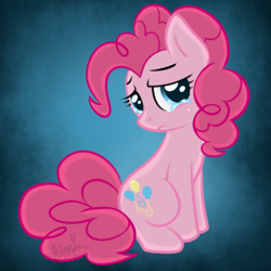 Size: 500x500 | Tagged: safe, artist:maplesunrise, pinkie pie, earth pony, pony, solo