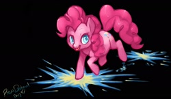 Size: 2088x1211 | Tagged: safe, artist:revadiehard, pinkie pie, earth pony, pony, female, looking at you, mare, solo