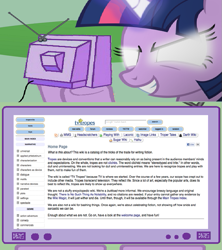 Size: 685x771 | Tagged: safe, derpibooru import, twilight sparkle, pony, exploitable meme, meme, tv meme, tv tropes