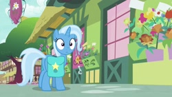 Size: 1920x1080 | Tagged: safe, derpibooru import, screencap, trixie, pony, student counsel, saddle bag, solo