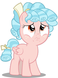 Size: 936x1250 | Tagged: safe, artist:spellboundcanvas, cozy glow, pegasus, pony, school raze, female, filly, foal, freckles, pouting, simple background, solo, transparent background, vector