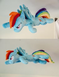 Size: 1000x1314 | Tagged: safe, artist:makeshiftwings30, rainbow dash, doll, irl, photo, plushie, toy