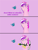 Size: 1926x2554 | Tagged: safe, artist:xulious, princess cadance, alicorn, parasprite, pony, comic, flamethrower, weapon