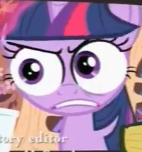 Size: 201x214 | Tagged: safe, derpibooru import, screencap, twilight sparkle, the crystal empire, cropped, eyes, special eyes