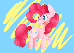 Size: 793x573 | Tagged: safe, artist:sunomii, pinkie pie, earth pony, pony, solo