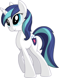 Size: 2663x3483 | Tagged: safe, artist:emkay-mlp, gleaming shield, shining armor, pony, unicorn, cute, female, gleamibetes, mare, rule 63, rule63betes, simple background, solo, transparent background