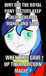 Size: 625x1024 | Tagged: safe, shining armor, pony, unicorn, twilight's kingdom, conspiracy shining armor, exploitable meme, meme