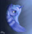 Size: 1128x1200 | Tagged: safe, artist:starletxox, princess luna, alicorn, pony, portrait, s1 luna, solo