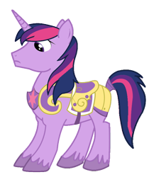 Size: 600x714 | Tagged: safe, artist:blah23z, shining armor, twilight sparkle, pony, unicorn, recolor, simple background, solo