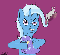 Size: 1746x1620 | Tagged: safe, artist:paw-of-darkness, derpibooru import, trixie, pony, angry