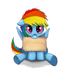 Size: 744x782 | Tagged: safe, artist:exelzior, derpibooru import, rainbow dash, pegasus, pony, cute, daaaaaaaaaaaw, dashabetes, diabetes, exploitable, filly, filly rainbow dash, hnnng, solo, weapons-grade cute