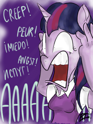 Size: 600x800 | Tagged: safe, artist:keentao, derpibooru import, twilight sparkle, anthro, nightmare night