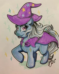 Size: 1080x1350 | Tagged: artist needed, safe, derpibooru import, trixie, pony, traditional art
