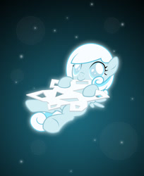 Size: 600x736 | Tagged: safe, artist:tehjadeh, oc, oc:snowdrop, cute, nom, num, snow, snowbetes, snowflake, stars, weapons-grade cute