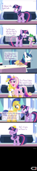 Size: 700x3195 | Tagged: safe, artist:dm29, flash sentry, princess cadance, shining armor, spike, twilight sparkle, twilight sparkle (alicorn), alicorn, dragon, pony, unicorn, battery, camcorder, comic, episodes from the crystal empire, female, flashlight, low battery, magic, male, mare, new crown, royal guard, shipping, straight, tumblr