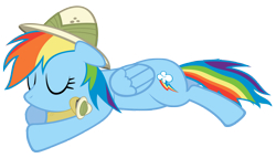 Size: 6000x3420 | Tagged: safe, artist:afkrobot, daring do, rainbow dash, pegasus, pony, plushie, simple background, sleeping, transparent background, vector