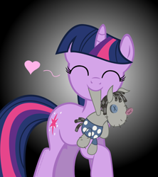 Size: 800x900 | Tagged: safe, artist:ponyecho, smarty pants, twilight sparkle, cute, heart, mouth hold, show accurate, solo, twiabetes, weapons-grade cute