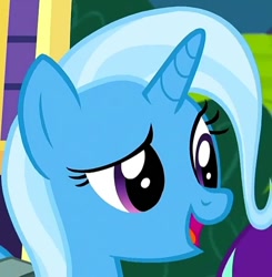 Size: 590x602 | Tagged: safe, derpibooru import, screencap, trixie, pony, unicorn, cropped, cute