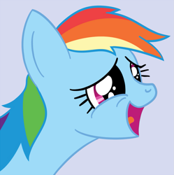 Size: 997x1000 | Tagged: safe, artist:flashinthepan, rainbow dash, pegasus, pony, laughing, reaction image, solo