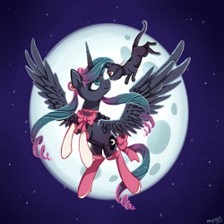 Size: 4000x4000 | Tagged: safe, artist:mapony240, princess luna, alicorn, pony, clothes, luna (sailor moon), sailor moon, socks