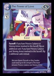 Size: 372x520 | Tagged: safe, princess cadance, shining armor, alicorn, pony, unicorn, ccg, crystal games, enterplay