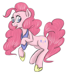 Size: 800x900 | Tagged: safe, artist:silbersternenlicht, pinkie pie, earth pony, pony, solo